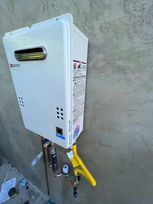 Tankless water heater installation for Chadds Ford Junction homes